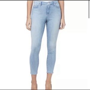 Nine West Gramercy Skinny Ankle Pinstripe Jean